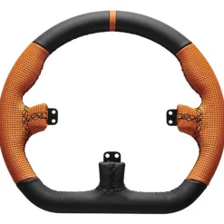 Accesorio Asetek SimSports GT Llanta De Cuero Naranja