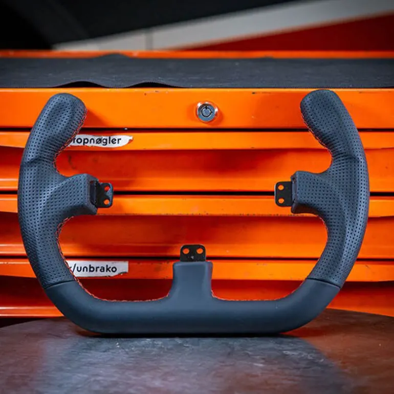 Accesorio Asetek SimSports GT Open D Llanta De Cuero Negro