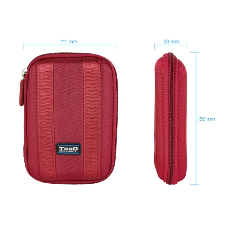 Accesorio Dock TooQ Estuche Caja Externa Rojo