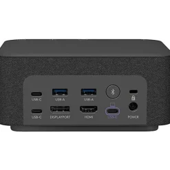 Accesorio Logitech Logi Dock Estación Base Para MeetUp UC Grafito