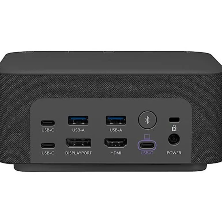 Accesorio Logitech Logi Dock Estación Base Para MeetUp UC Grafito