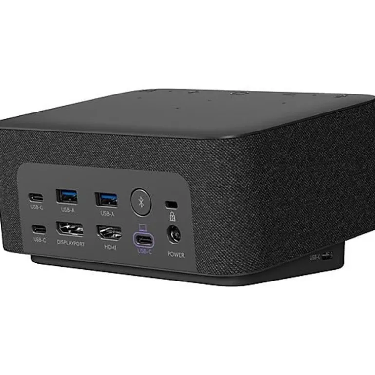 Accesorio Logitech Logi Dock Estación Base Para MeetUp UC Grafito