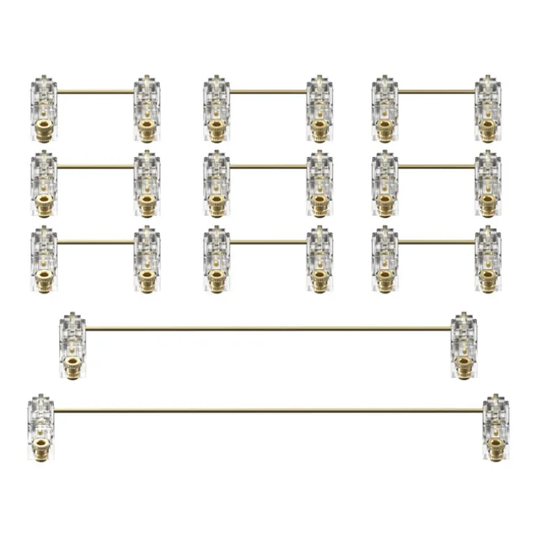 Accesorio Teclado Akko Estabilizadores Atornillables Transparente