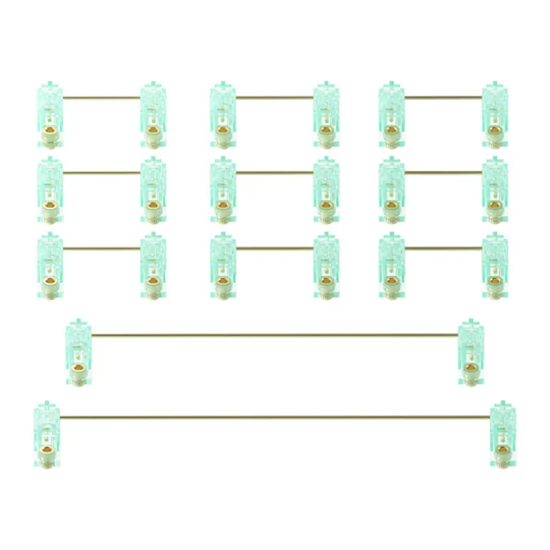 Accesorio Teclado Akko Estabilizadores Atornillables Menta