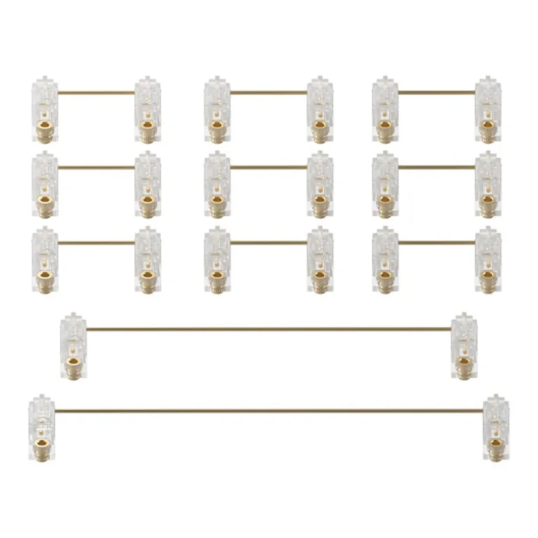 Accesorio Teclado Akko Estabilizadores Atornillables Blanco