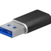 Adaptador Aisens A108-0678 USB 3.2 Gen2 USB-C Hembra A USB Macho