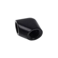 Adaptador Alphacool Eiszapfen 90º 2F G1/4 Negro