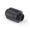 Adaptador Alphacool ES D-Plug 20mm M-M Negro