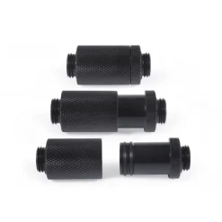 Adaptador Alphacool ES D-Plug 31.5mm M-M Negro