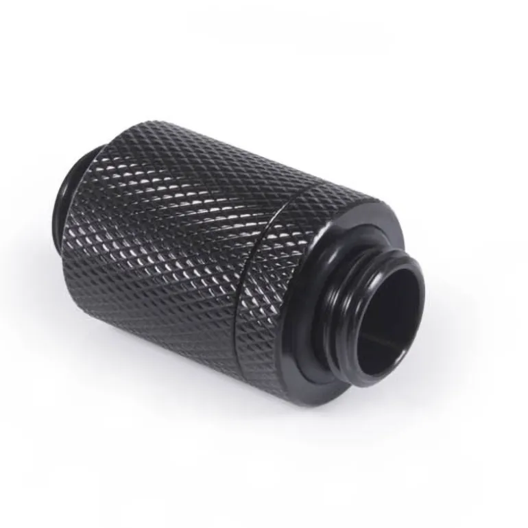 Adaptador Alphacool ES D-Plug 25.5mm M-M Negro