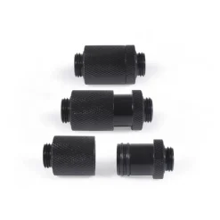 Adaptador Alphacool ES D-Plug 25.5mm M-M Negro