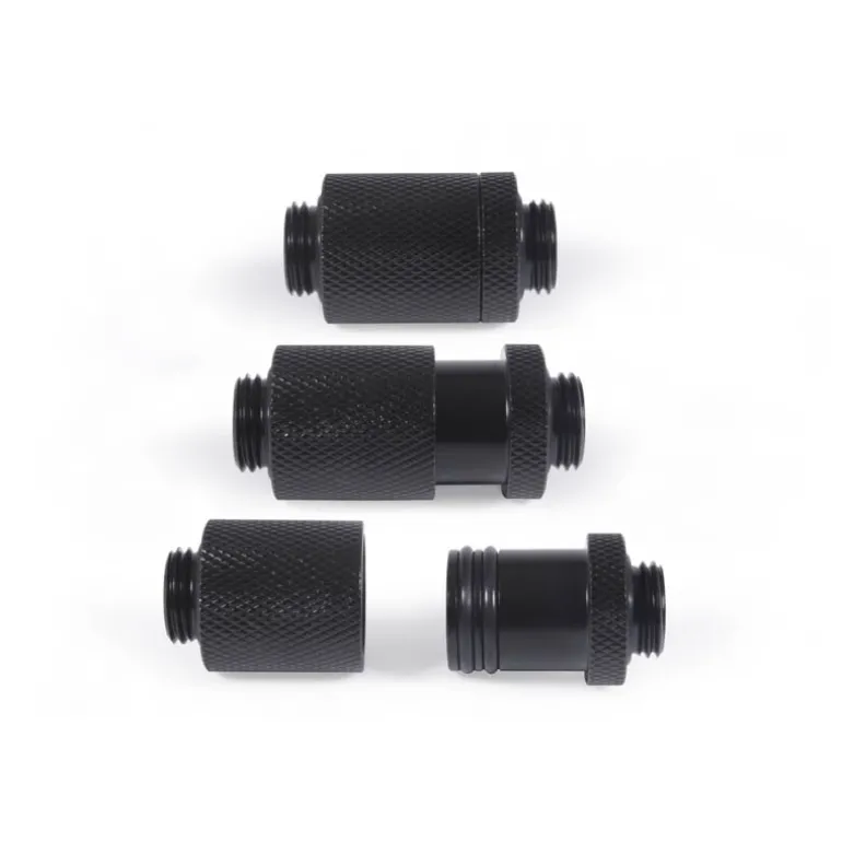 Adaptador Alphacool ES D-Plug 25.5mm M-M Negro