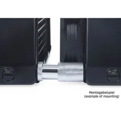 Adaptador Alphacool ES D-Plug 25.5mm M-M Negro