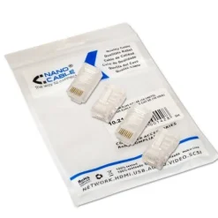 Adaptador de Red Nano Cable 10.21.0102-100 RJ45 Categoria 5 UTP 100 Unidades