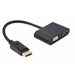 Adaptador Gembird HDMI M a VGA + HDMI