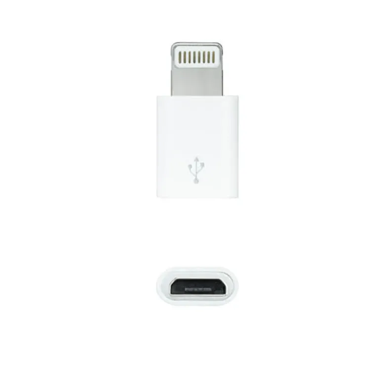 Adaptador Nanocable Lightning-M a Micro USB-H