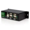 Adaptador Startech HUB Ladrón USB 2.0 4 Puertos Reforzado Industrial con Alimentación