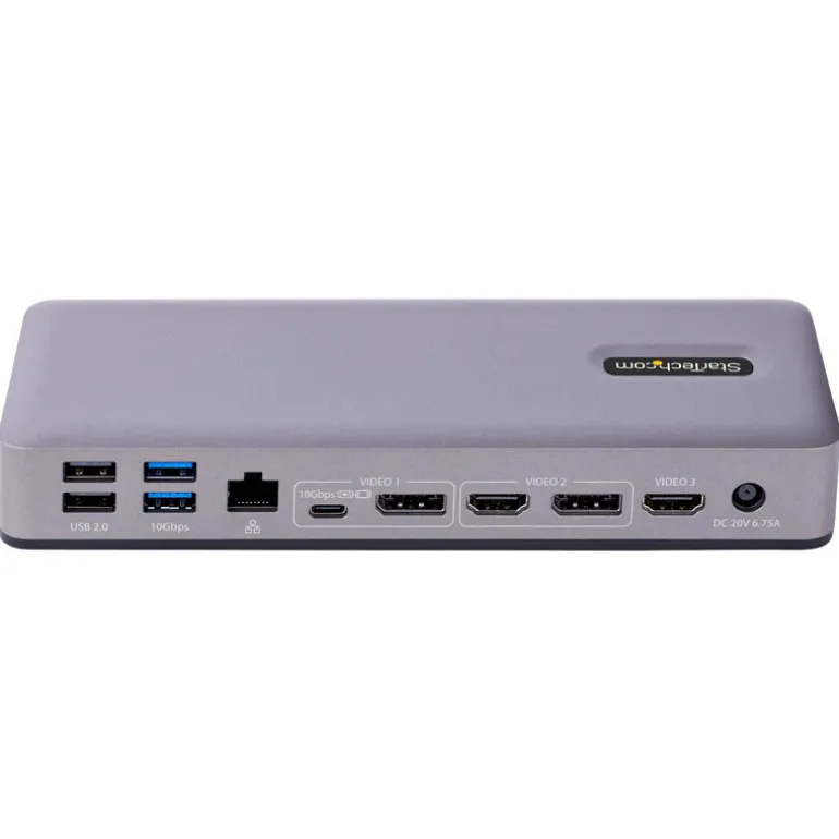 Adaptador Startech.com Multipuerto USB-C a DP HDMI USB-A