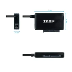 Adaptador Tooq USB 3.0 a SATA 2.5