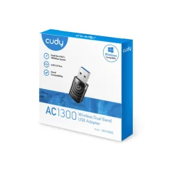 Adaptador Wi-Fi Cudy WU1300S AC1300 USB