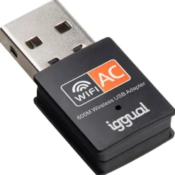 Adaptador WiFi USB iggual 600Mbps Dual 2.4G/5G