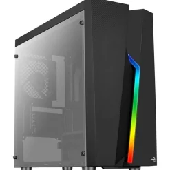 Aerocool Bolt Mini RGB / Negro - Caja/Torre