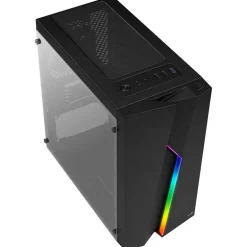 Aerocool Bolt Mini RGB / Negro - Caja/Torre
