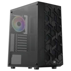 Aerocool Hive v1 ARGB Cristal Templado - Caja/Torre