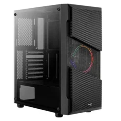Aerocool Menace Saturn FRGB Cristal Templado - Caja/Torre