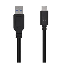 Aisens USB-C 3.1 / 1.5m/ Negro - Cable