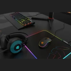 Alfombrilla Krom Gaming Knout RGB