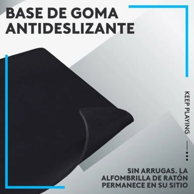 Alfombrilla Logitech G640 Negro