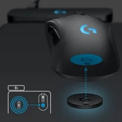 Alfombrilla Logitech PowerPlay Carga Inalámbrica Para Ratones Negro