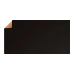 Alfombrilla Phoenix Eleganza Cuero 125x 64.5cm Base Corcho Negro