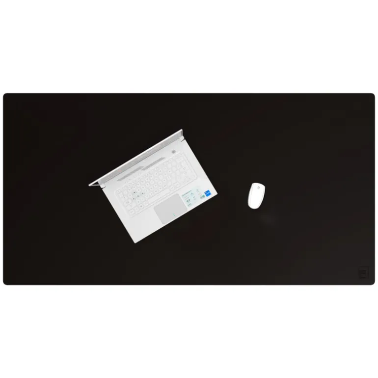 Alfombrilla Phoenix Eleganza Cuero 125x 64.5cm Base Corcho Negro