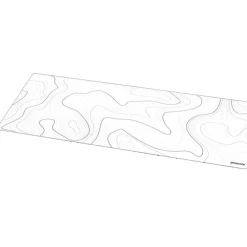 Alfombrilla Phoenix Stratos Cuero 90x 40cm Base Corcho Negro/Blanco