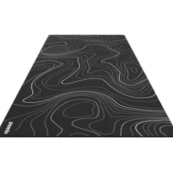 Alfombrilla Phoenix Stratos Cuero 90x 40cm Base Corcho Blanco/Negro