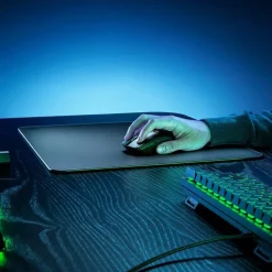 Alfombrilla Razer Atlas Cristal Templado Gaming Negro