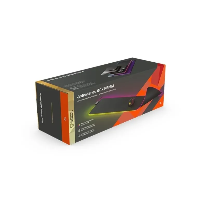 Alfombrilla SteelSeries QcK Prism Cloth RGB XL
