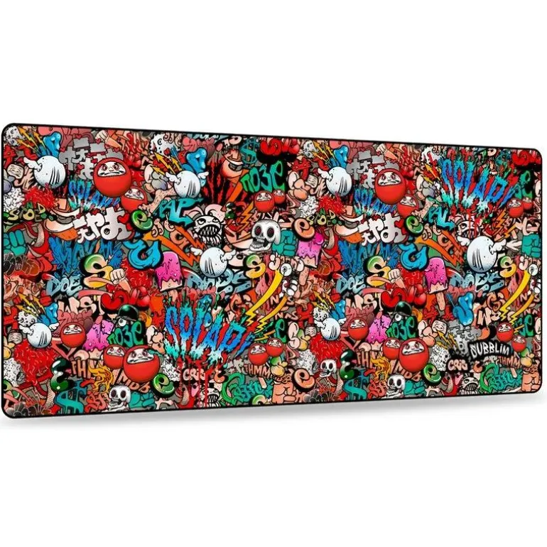 Alfombrilla Subblim Graffiti Gaming XL
