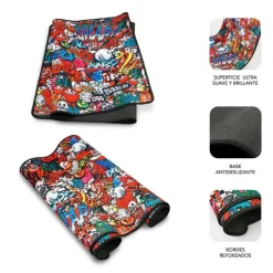 Alfombrilla Subblim Graffiti Gaming XL