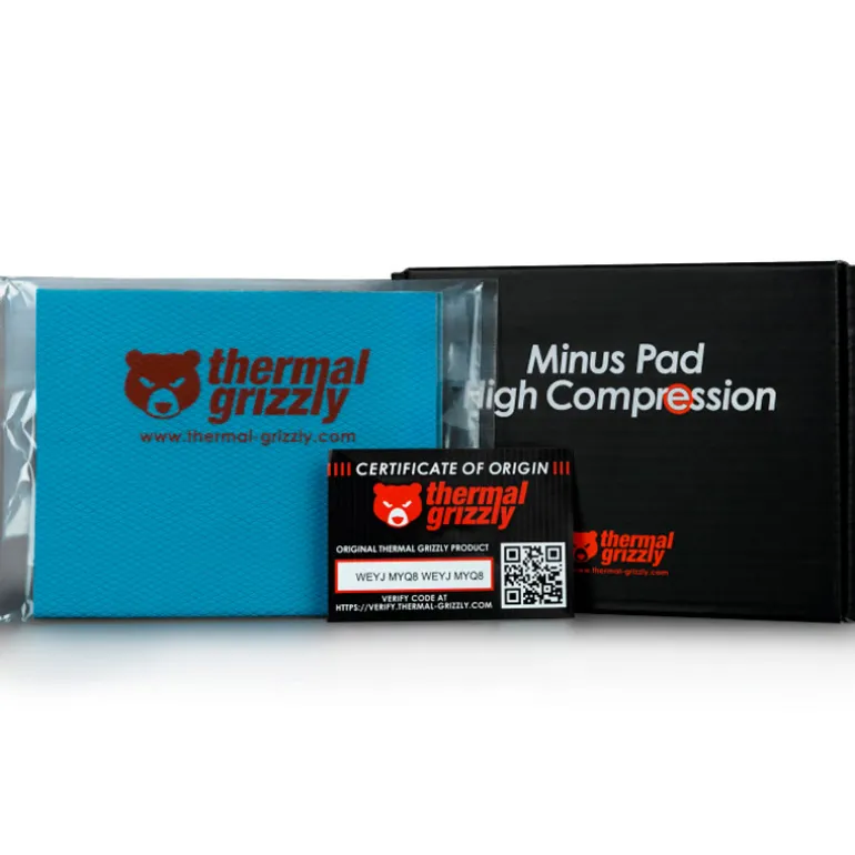 Almohadilla Térmica Thermal Grizzly Minus Pad High Compression 120 x 100 x 5,0 mm 2u