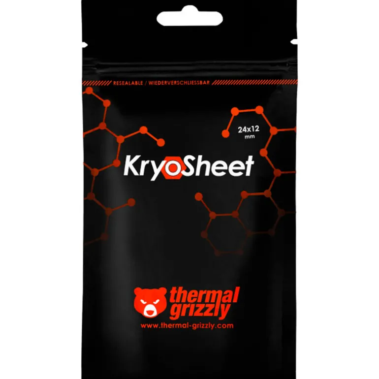 Almohadilla Térmica Thermal Grizzly KryoSheet 24 x 12 mm