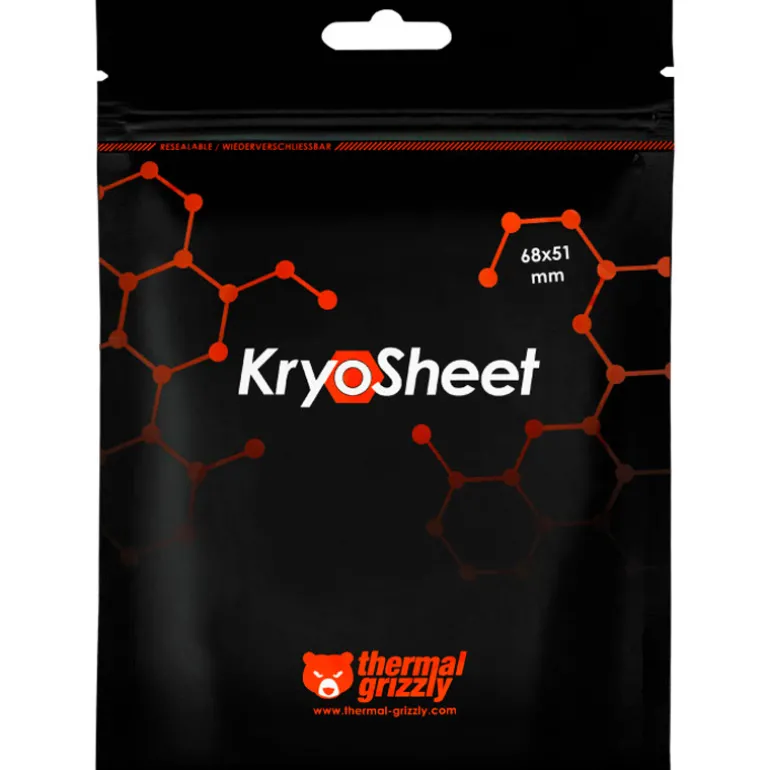Almohadilla Térmica Thermal Grizzly KryoSheet 68 x 51 mm