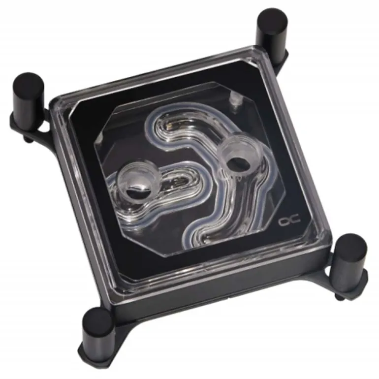 Alphacool Eisblock XPX Aurora Edge Plexi Negro Digital RGB - Bloque CPU