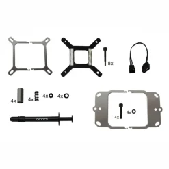 Alphacool Eisblock XPX Aurora Plexi Chrome Digital RGB - Bloque CPU