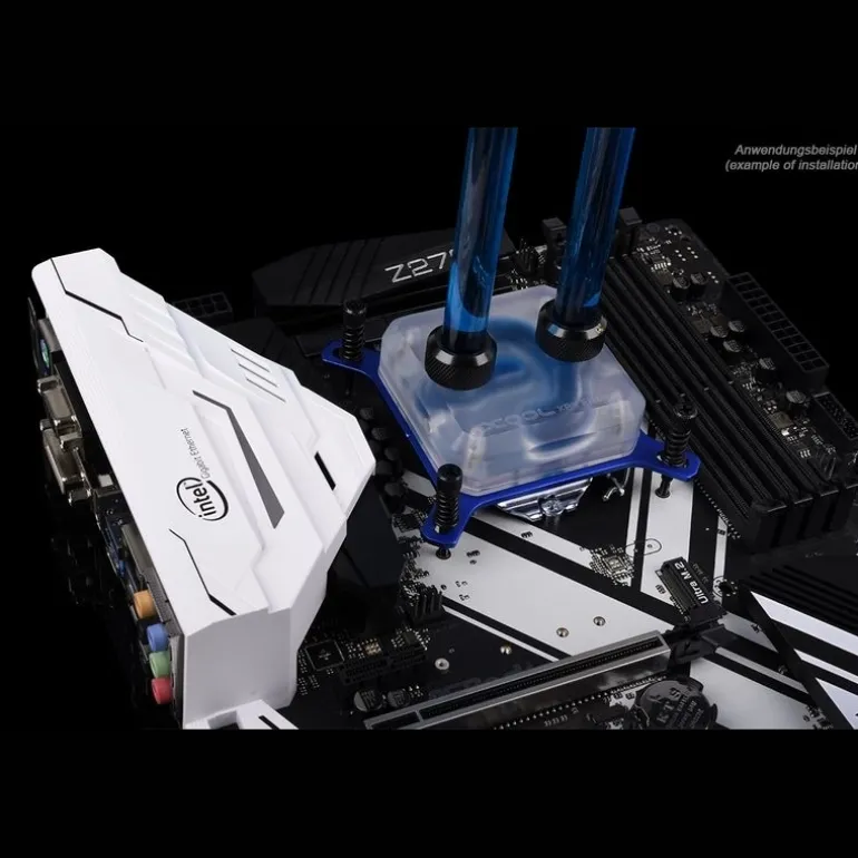 Alphacool Eisblock XPX CPU Intel/AMD Satin Transparente - Bloque CPU