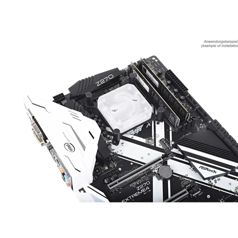 Alphacool Eisblock XPX CPU Intel/AMD Satin Transparente - Bloque CPU