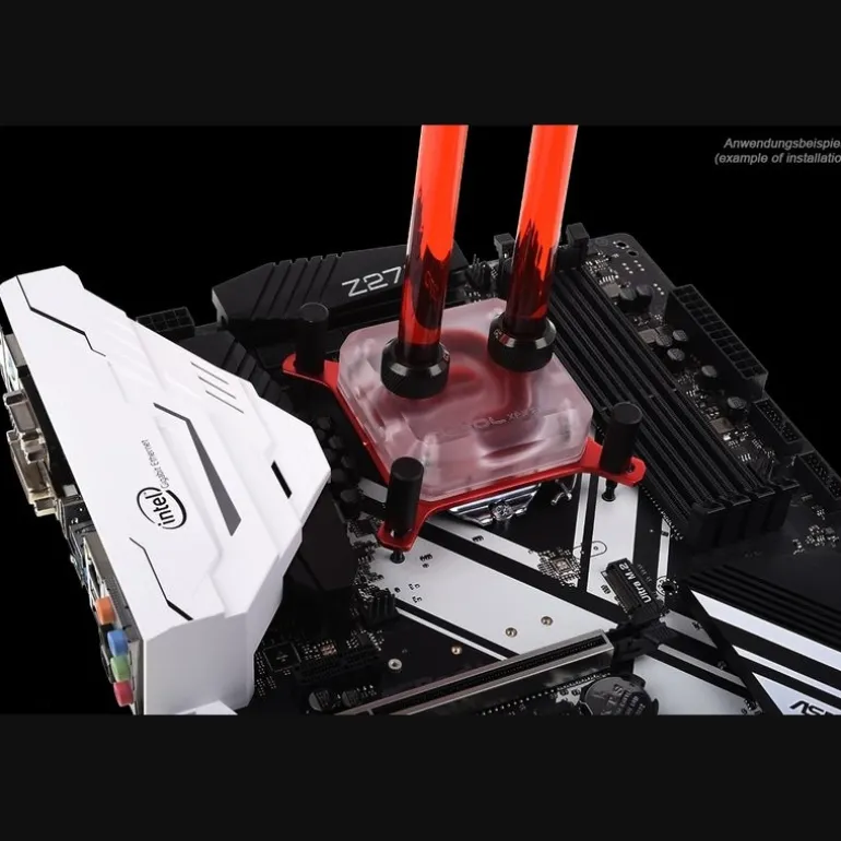 Alphacool Eisblock XPX CPU Intel/AMD Satin Transparente - Bloque CPU