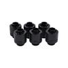 Alphacool Eiszapfen 13/10mm G1/4 Negro Six Pack - Racor